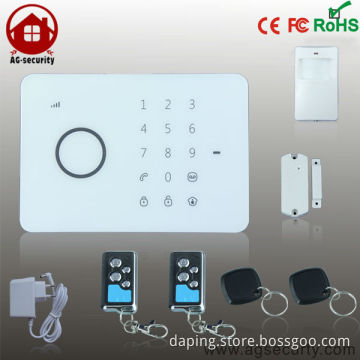 GSM/SMS RFID Touch alarm system With APP software